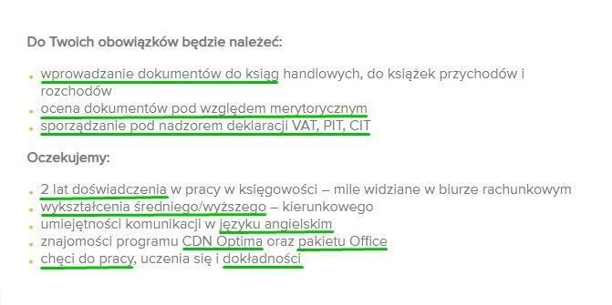 dlaczego nie dostałem pracy