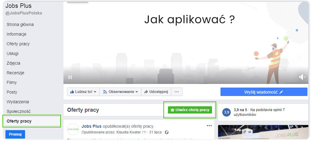 jak opublikować ogłoszenie na Facebooku